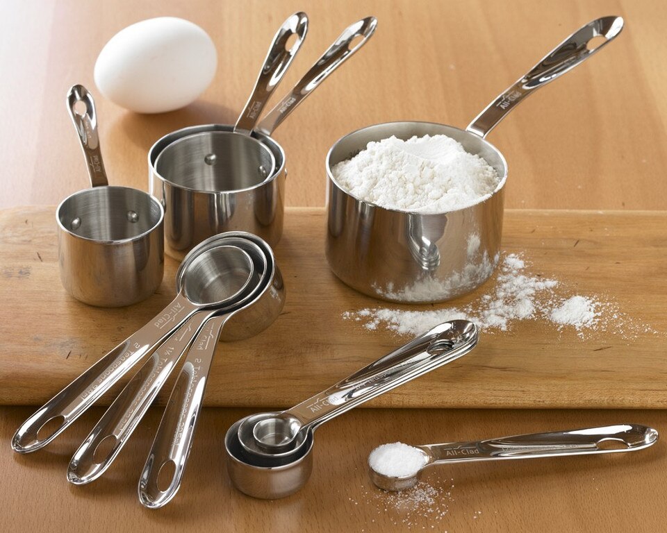 AllClad StainlessSteel Measuring Cups & Spoons